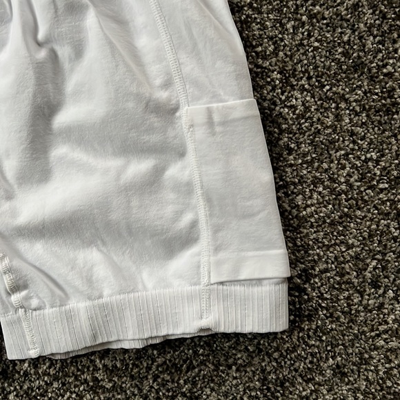 FP Movement Good Karma Ruched Crop Tank & Tennis Short - White - M/L - Picture 4 of 11